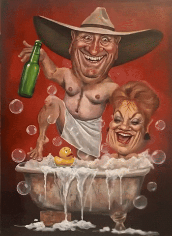 Pauline Hanson Meets With Far Right Thug