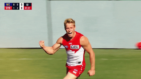 Supporter Of The Sydney Swans